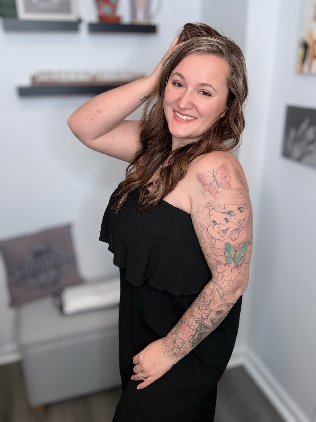 The All-Year Essential Maxi Dress- Black