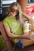 Lake Weekend Tee- Green