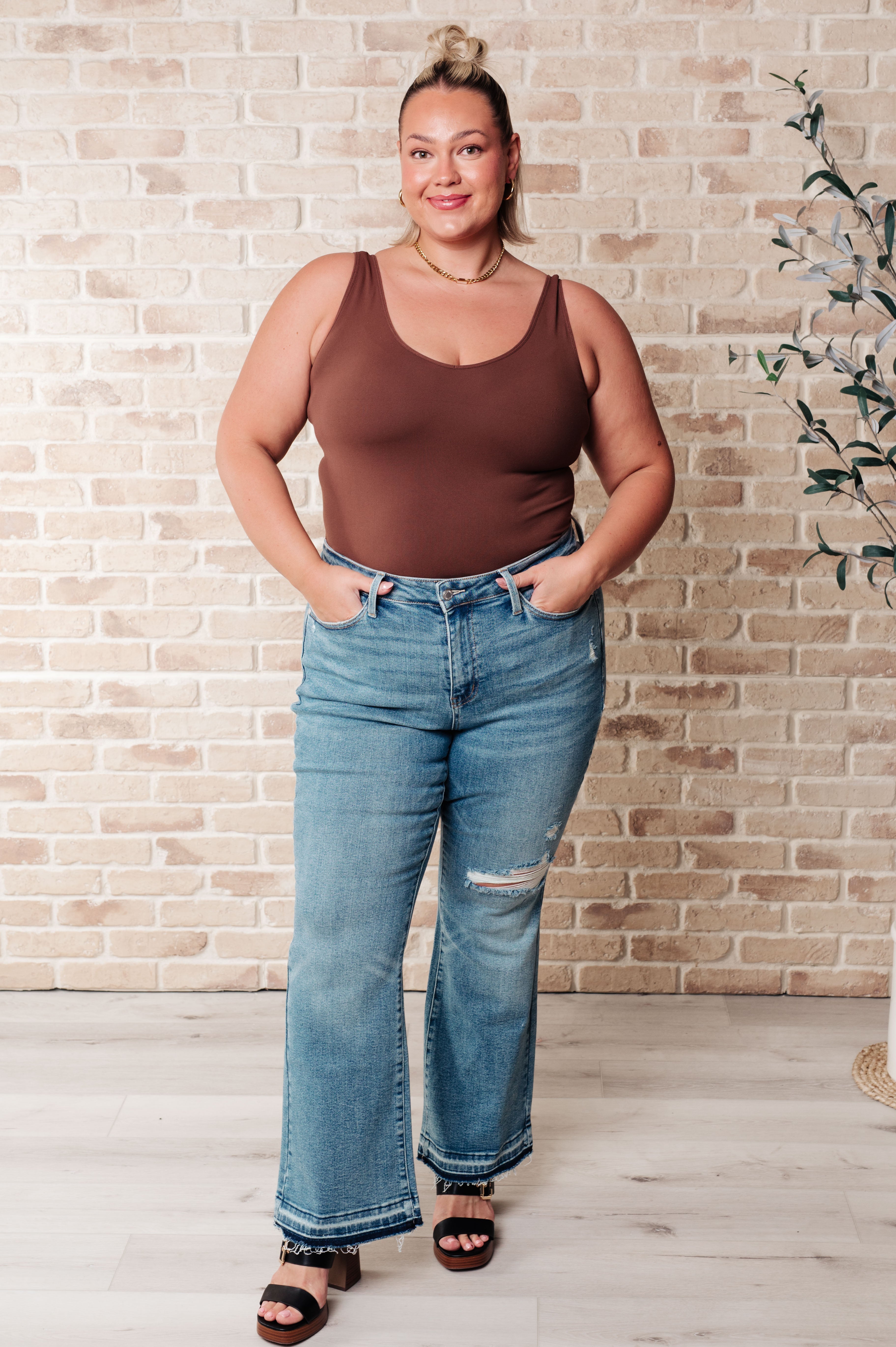The Carefree Cut Bootcut Judy Blue Jeans