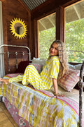 The Sunrise & Coffee PJ Set- Neon Lime Pants
