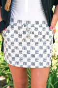Checkmate Chic Checkered Everyday Skort