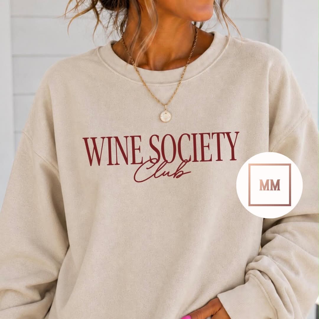 The Wine Society Club Sweatshirt