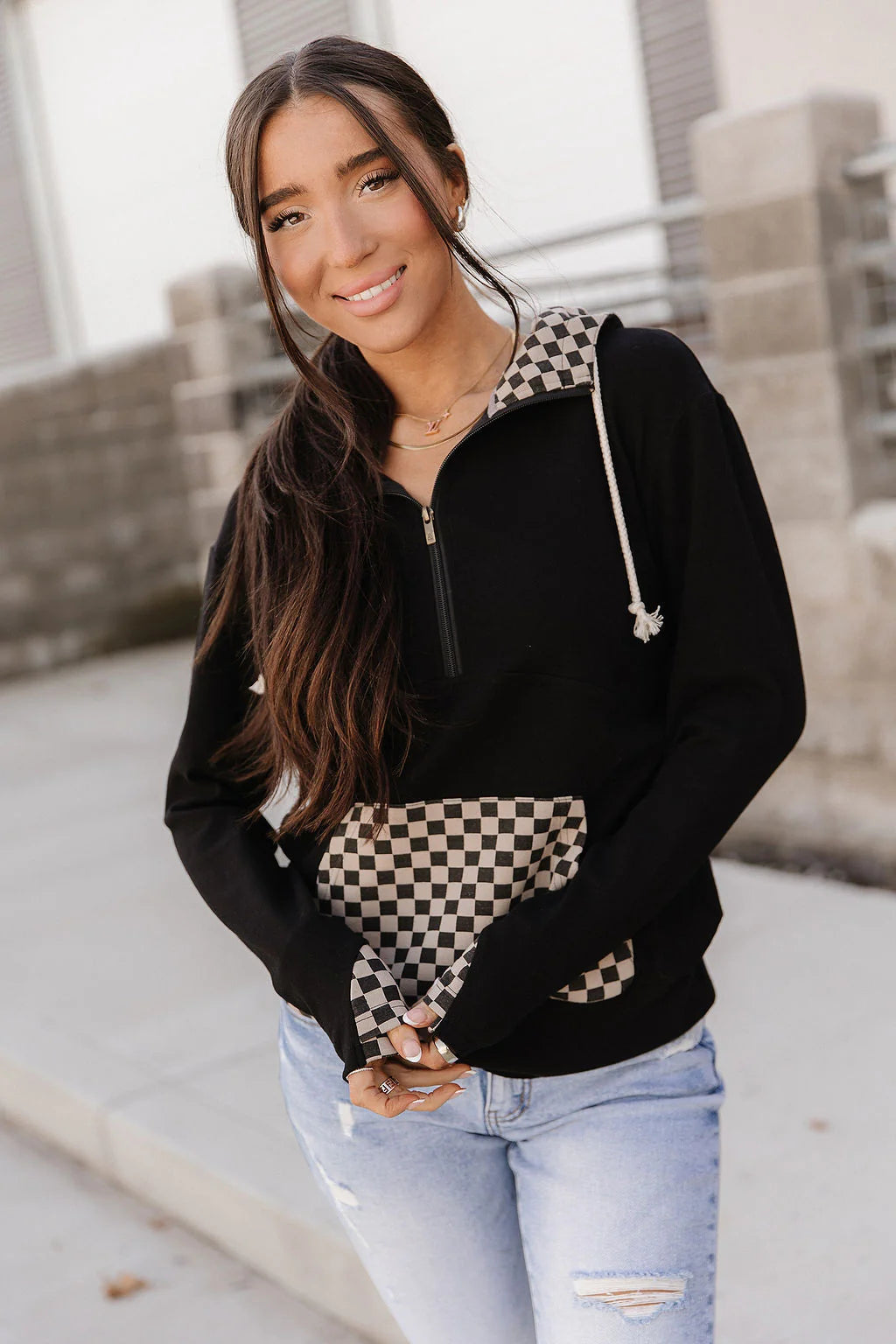New Horizons Ampersand HalfZip Sweatshirt