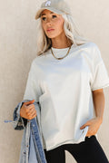 Cashmere Ampersand Boyfriend Tee *PREORDER*