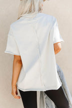 Cashmere Ampersand Boyfriend Tee *PREORDER*