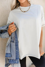 Cashmere Ampersand Boyfriend Tee *PREORDER*
