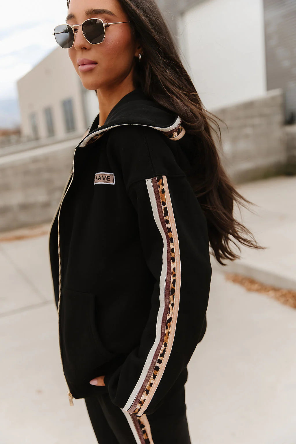 Fearless & Free Ampersand Comfort Zone FullZip