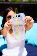 Beaches Booze & Besties Reusable Drink Pouch