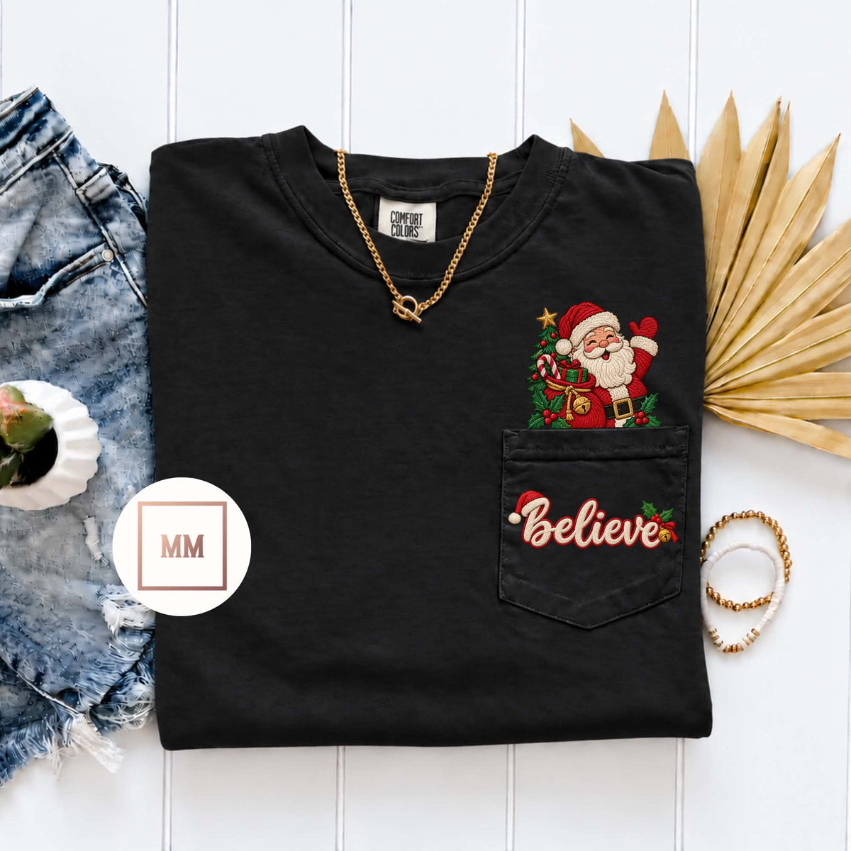 Believe Pocket Tee