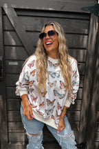 Butterfly Kisses Pullover