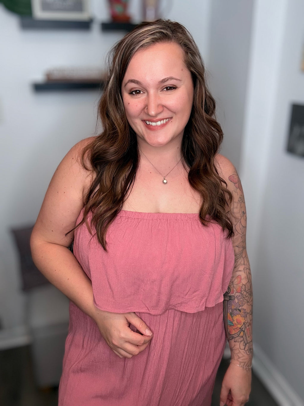 The All-Year Essential Maxi Dress- Light Rose