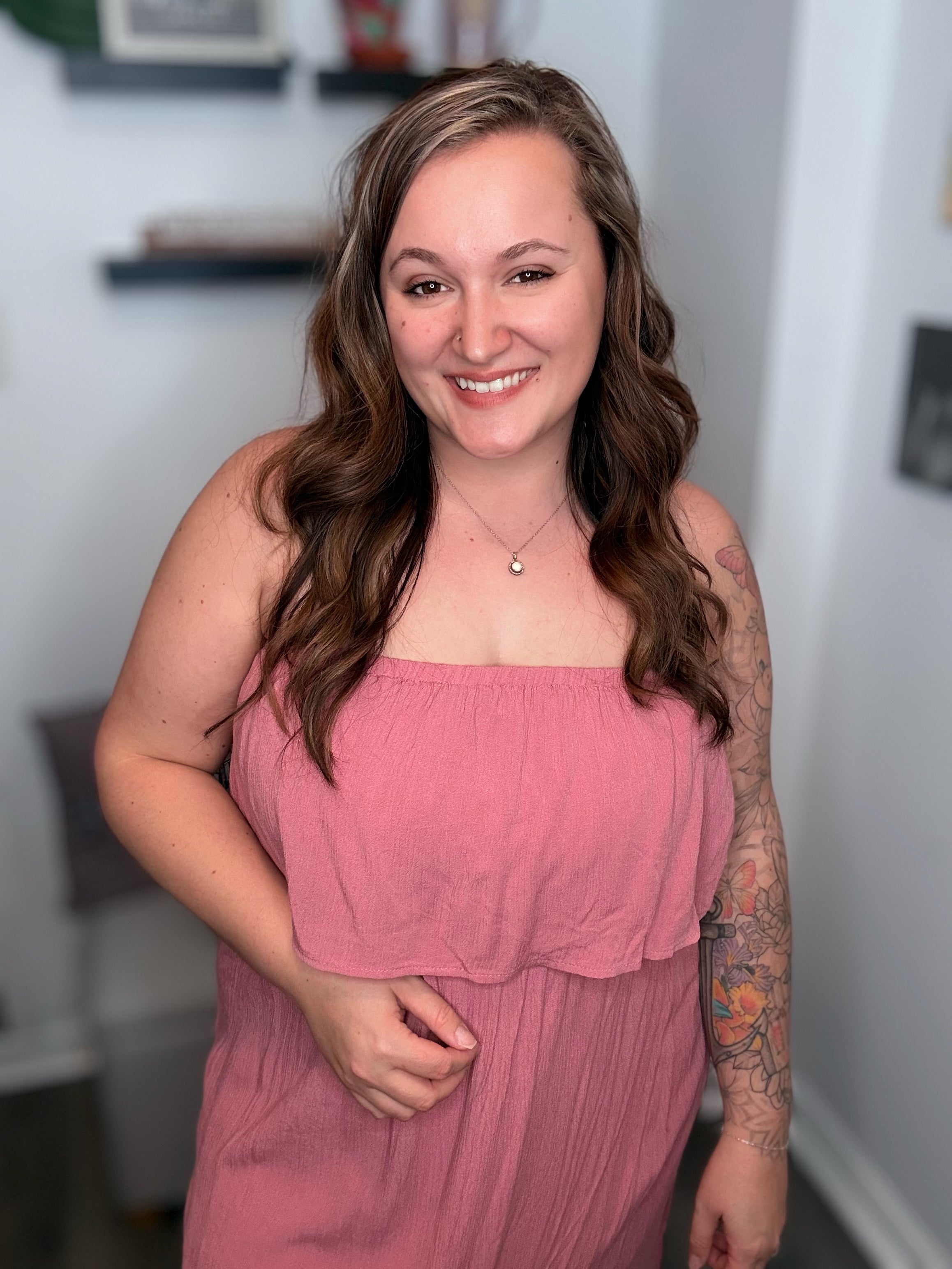 The All-Year Essential Maxi Dress- Light Rose