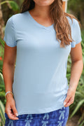 Light Blue Basic Babe Tee *PREORDER*