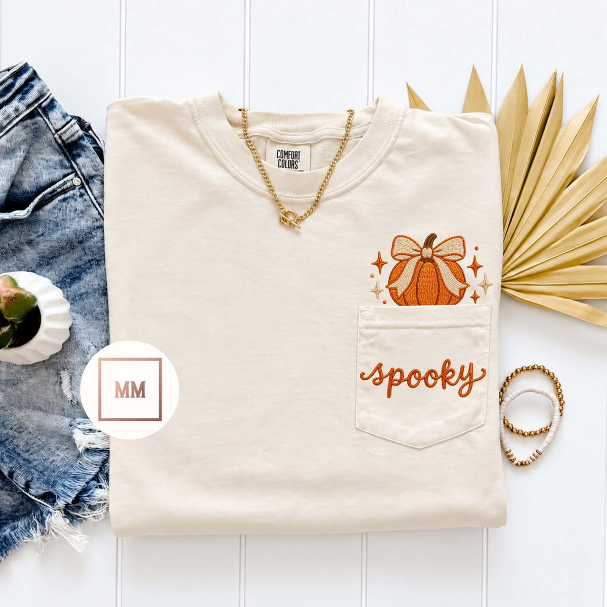 Spooky Pumpkin Pocket Tee