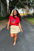 The Lakeside Lounge Skirt- Khaki