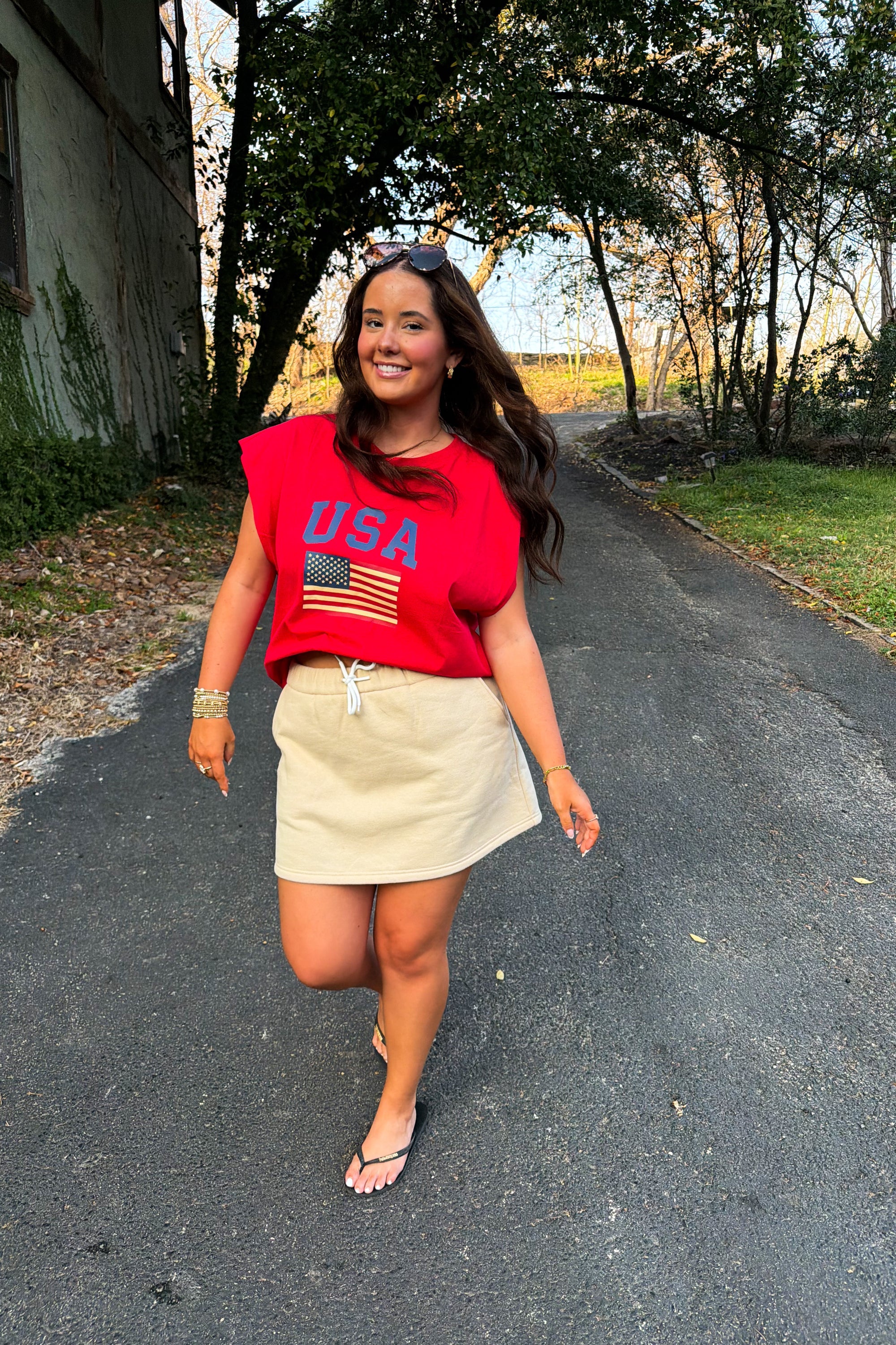 The Lakeside Lounge Skirt- Khaki