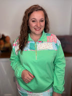 Heirloom Patchwork Printed Pullover