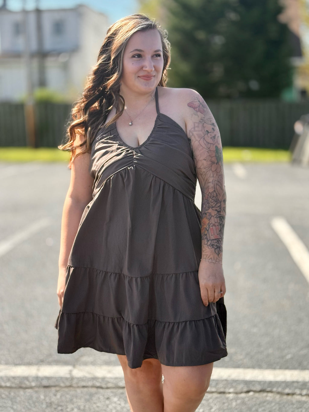 The Vacay Ready Halter Dress- 7 Colors