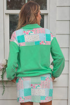 Heirloom Patchwork Printed Pullover