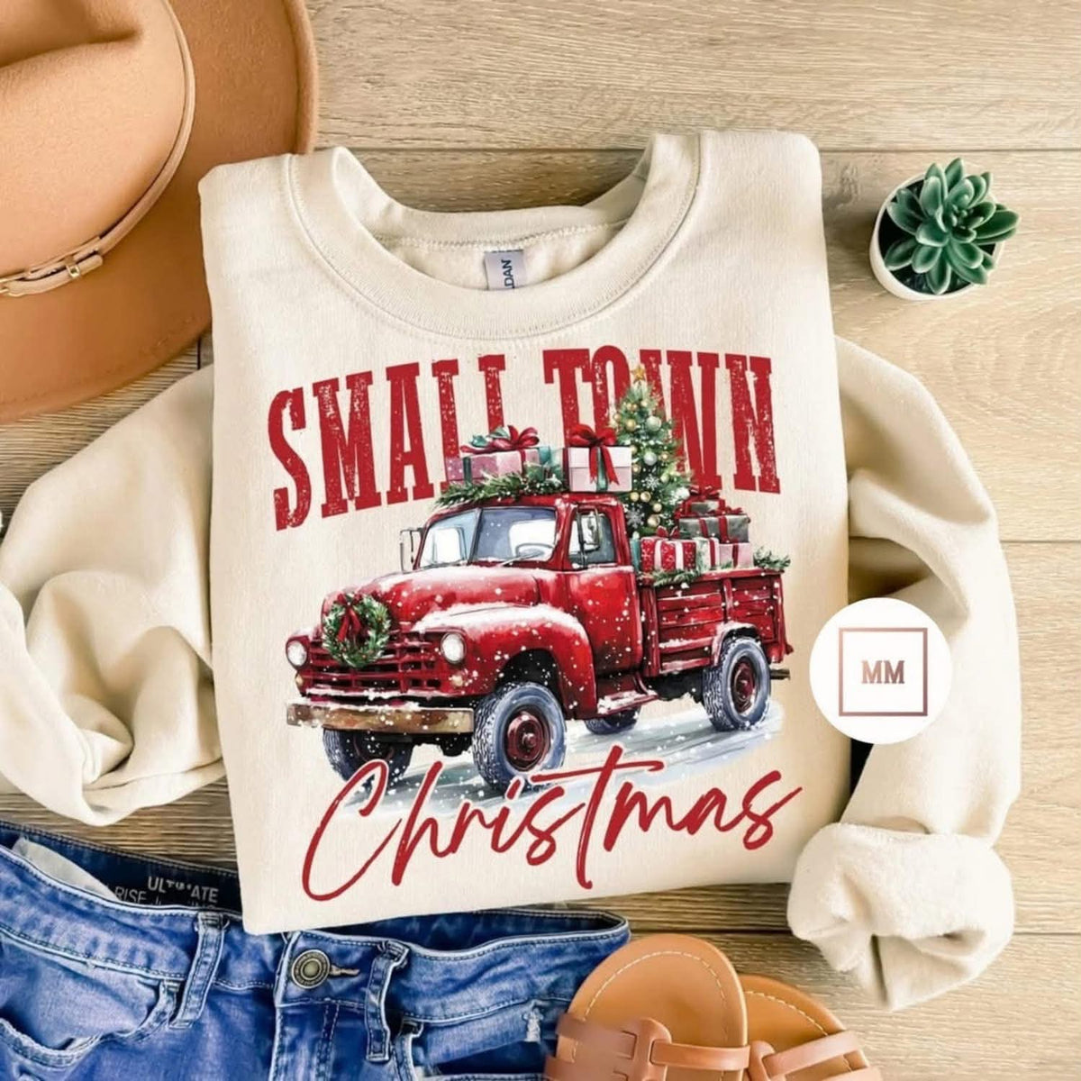 Small Town Christmas Sweatshirt