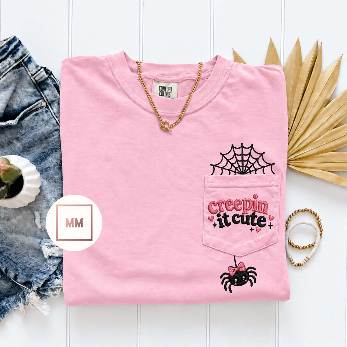 Creepin' It Cute Pocket Tee