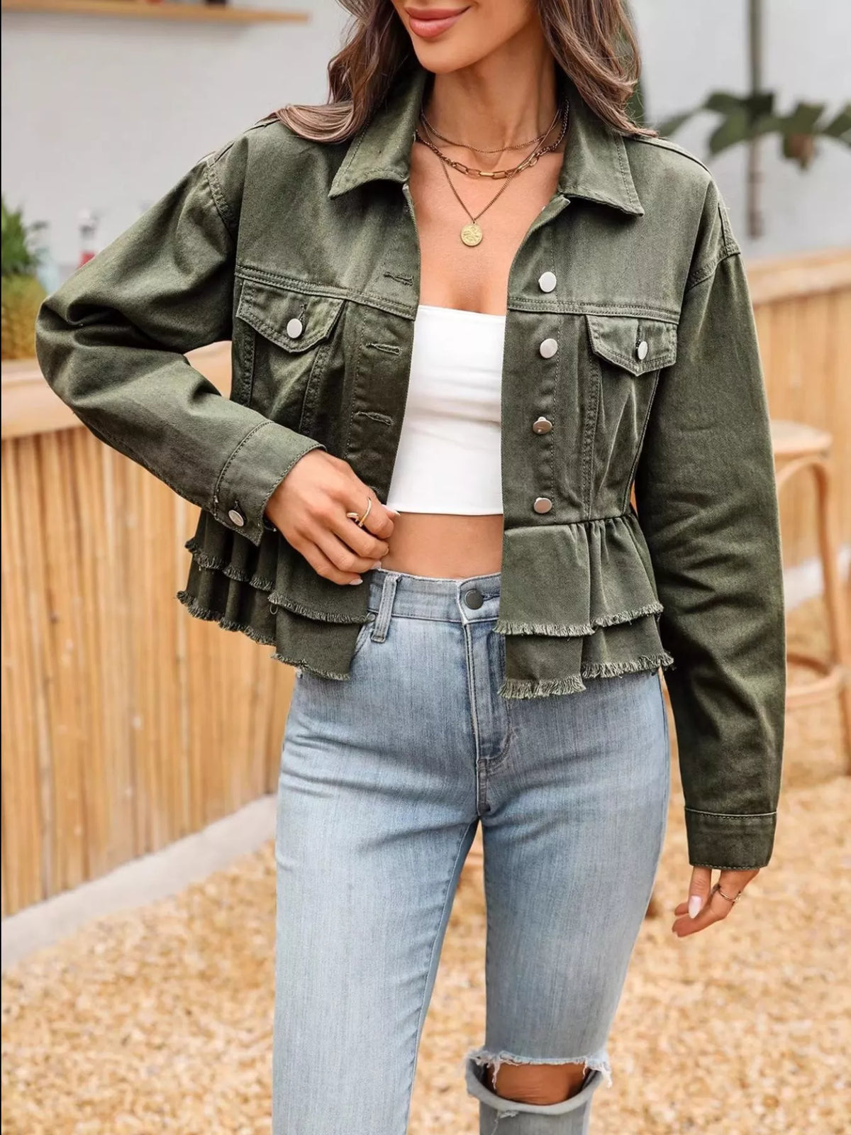 The Chic Curve Tie Coat – Modern Mama Tees & Co.