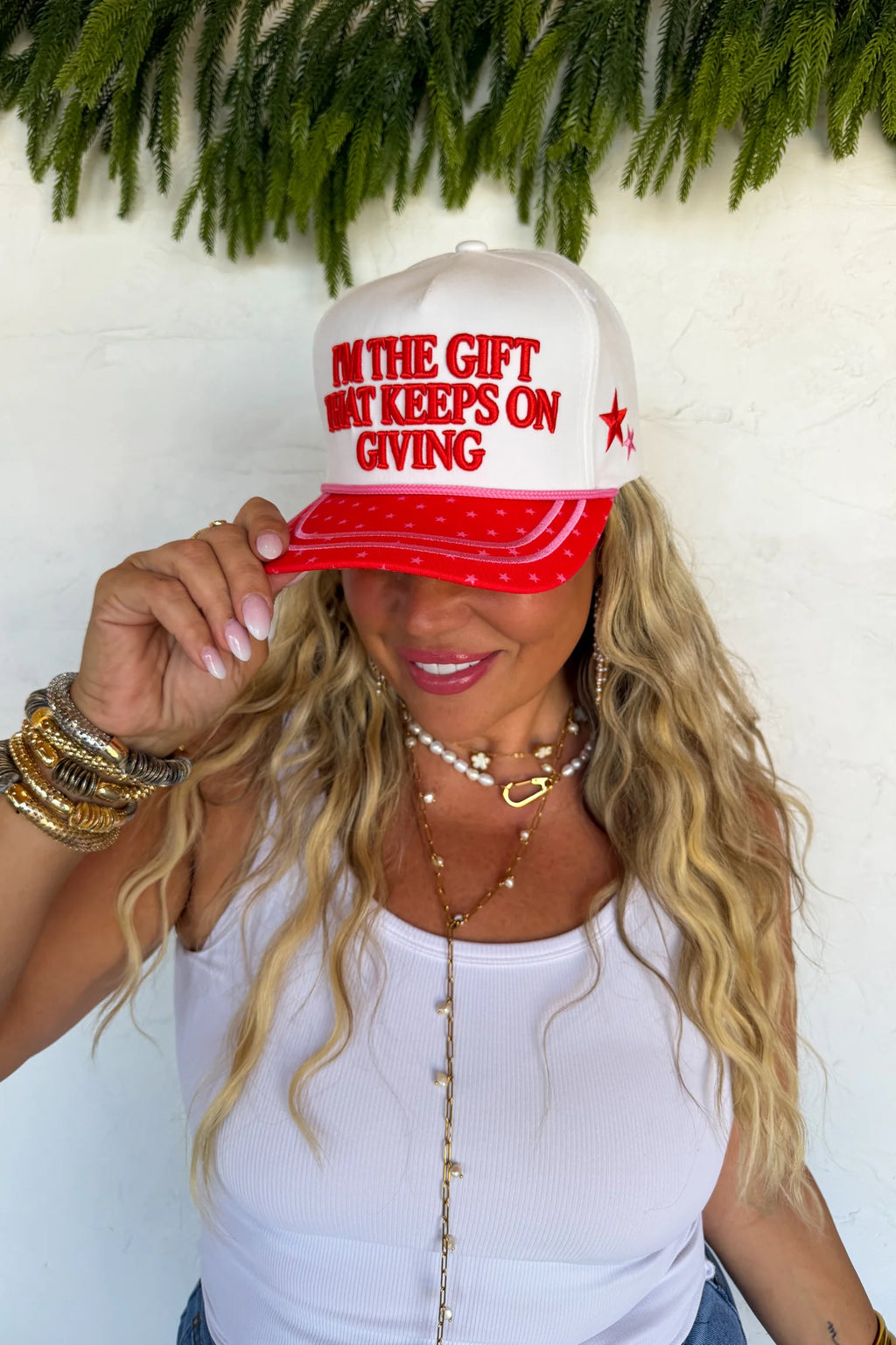 Holiday Hottie Trucker Hat- Gift That Keeps on Giving