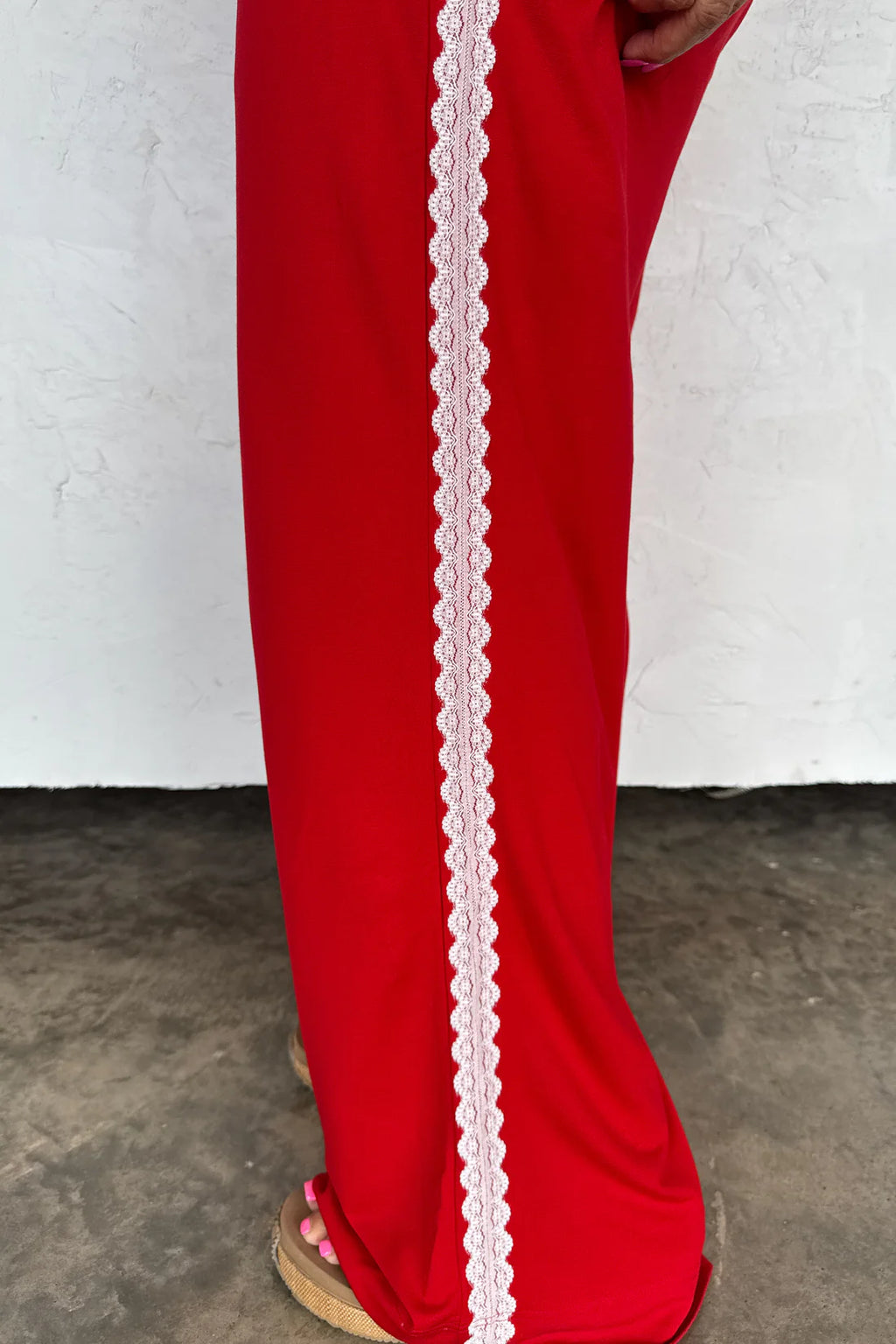 Rally Girl Pants- Red