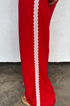 Rally Girl Pants- Red