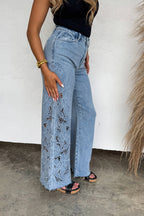 The Floral Charm Blakeley Jeans