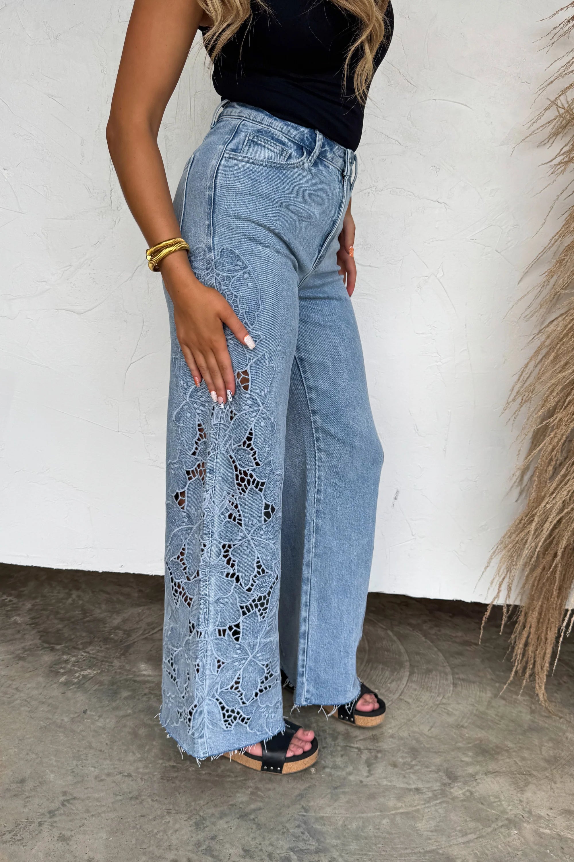 The Floral Charm Blakeley Jeans