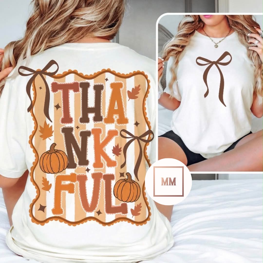 Thankful Bows Tee