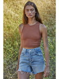 Coastal Breeze Tank- Ginger