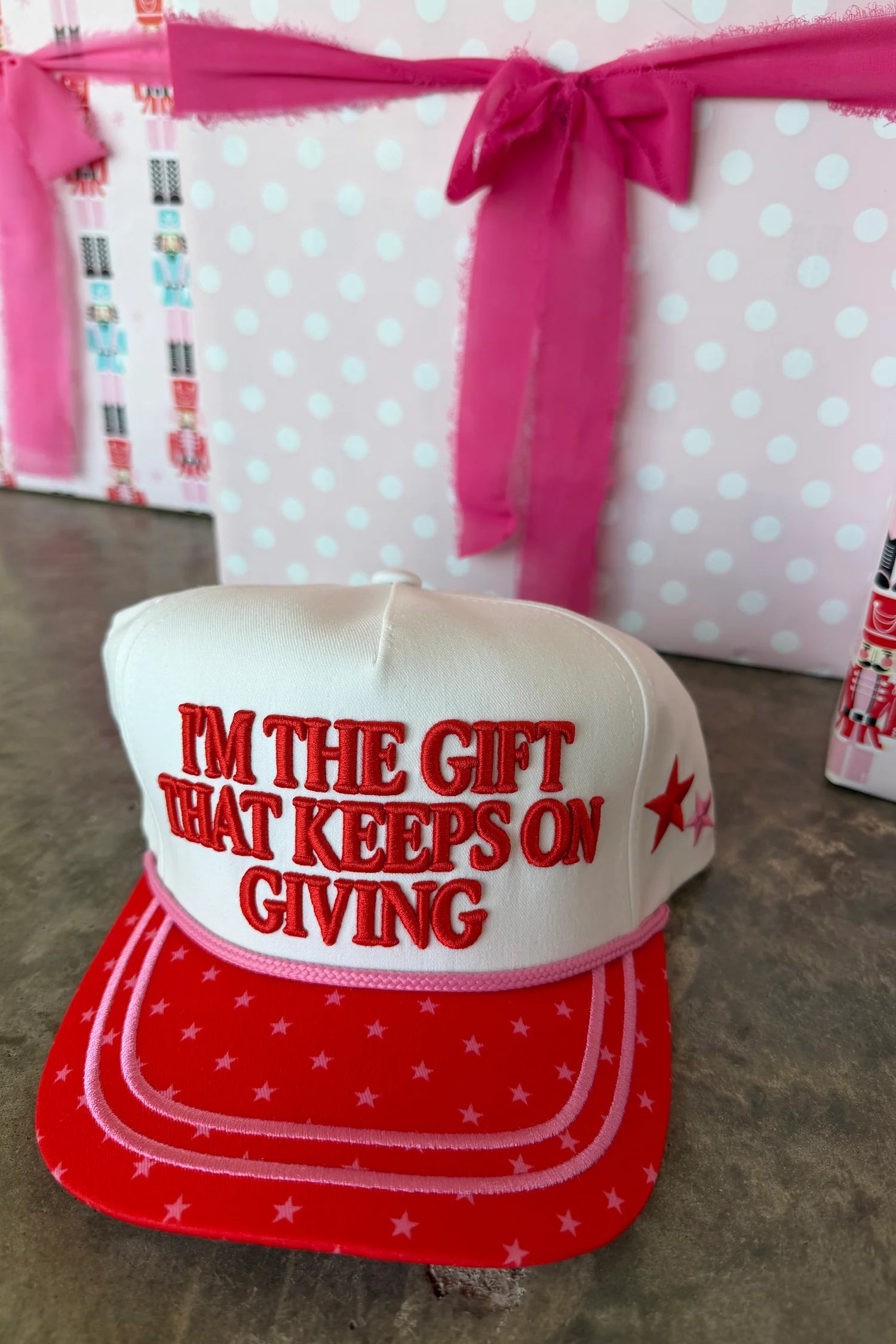 Holiday Hottie Trucker Hat- Gift That Keeps on Giving