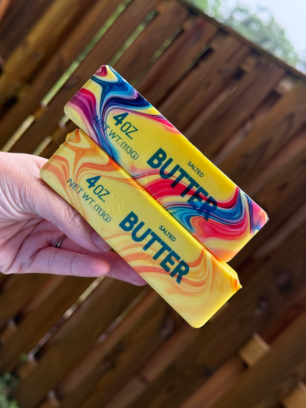 Tie Dye Swirl Squishy Butter