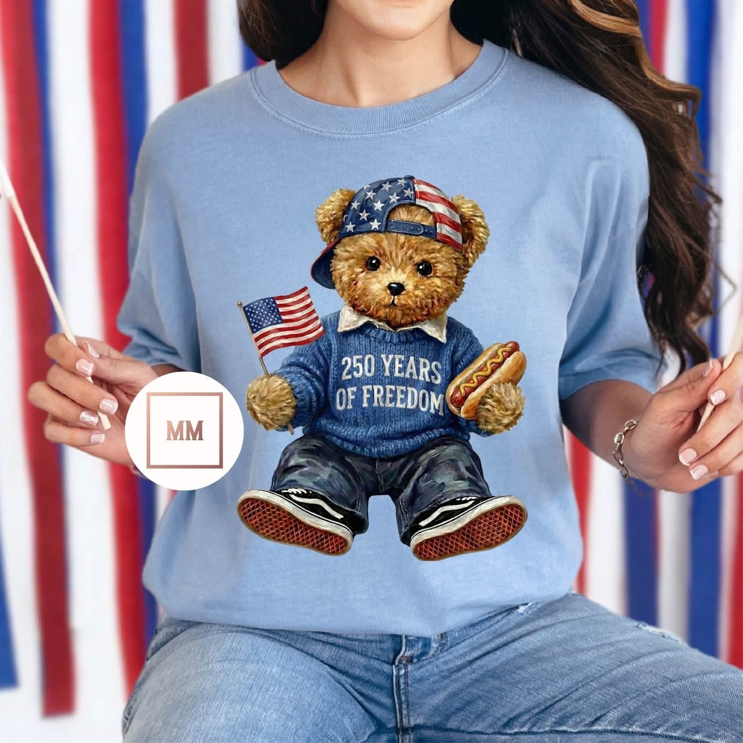 Freedom Bear Tee