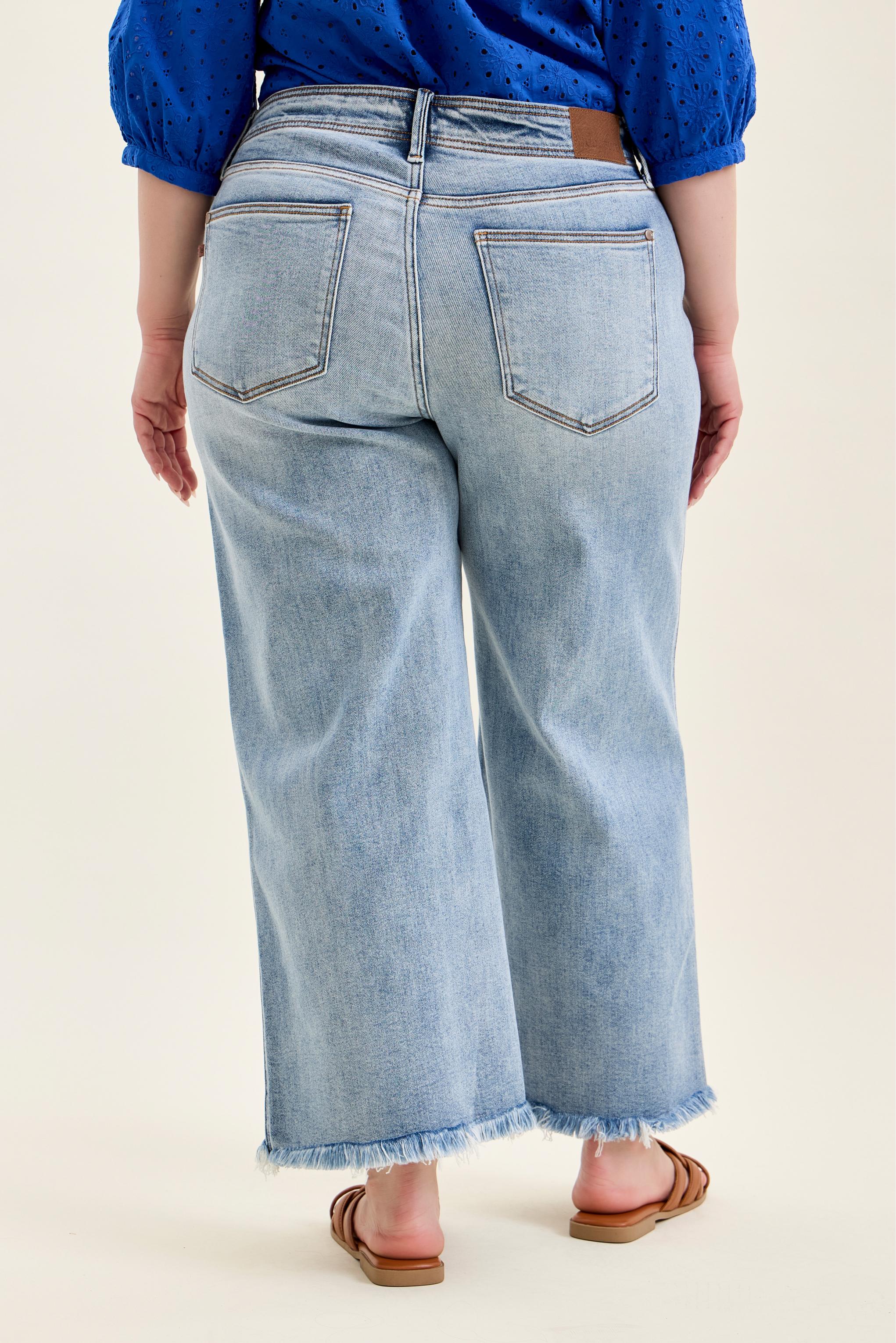 The Effortless Flow Wide Leg Judy Blue Jeans