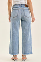 The Effortless Flow Wide Leg Judy Blue Jeans