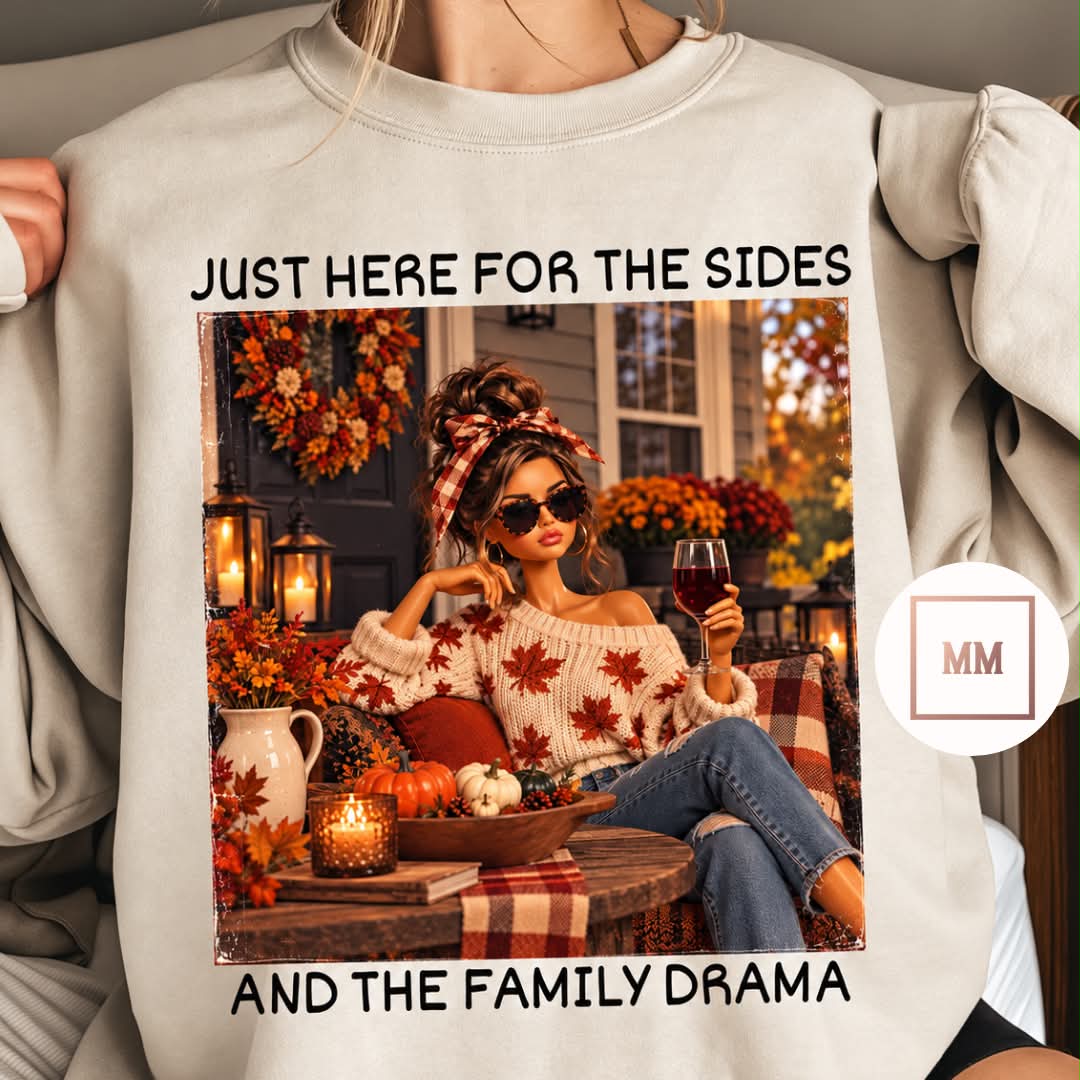 Just Here for the Sides Sweatshirt