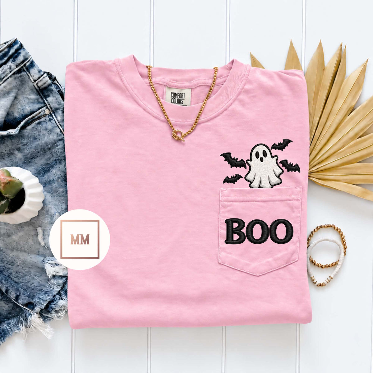 Boo Bats Pocket Tee