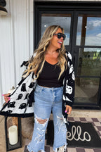 The Boo Crew Cloud Cardigan- Ghost