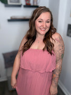 The All-Year Essential Maxi Dress- Light Rose