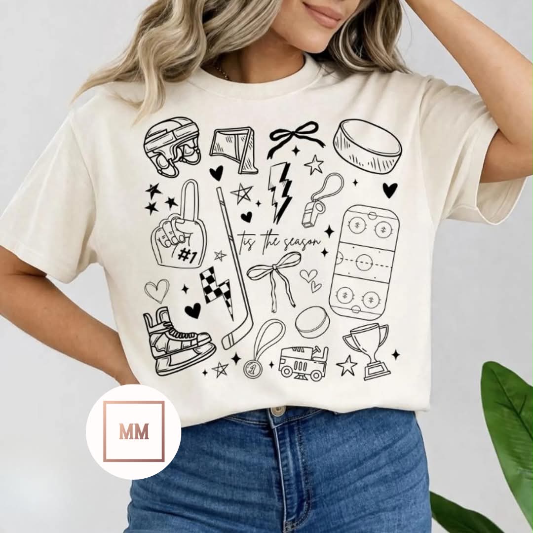 Hockey Tis The Season Tee