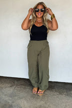 Costa Babe Pants- Olive