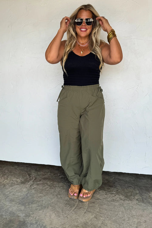 Costa Babe Pants- Olive