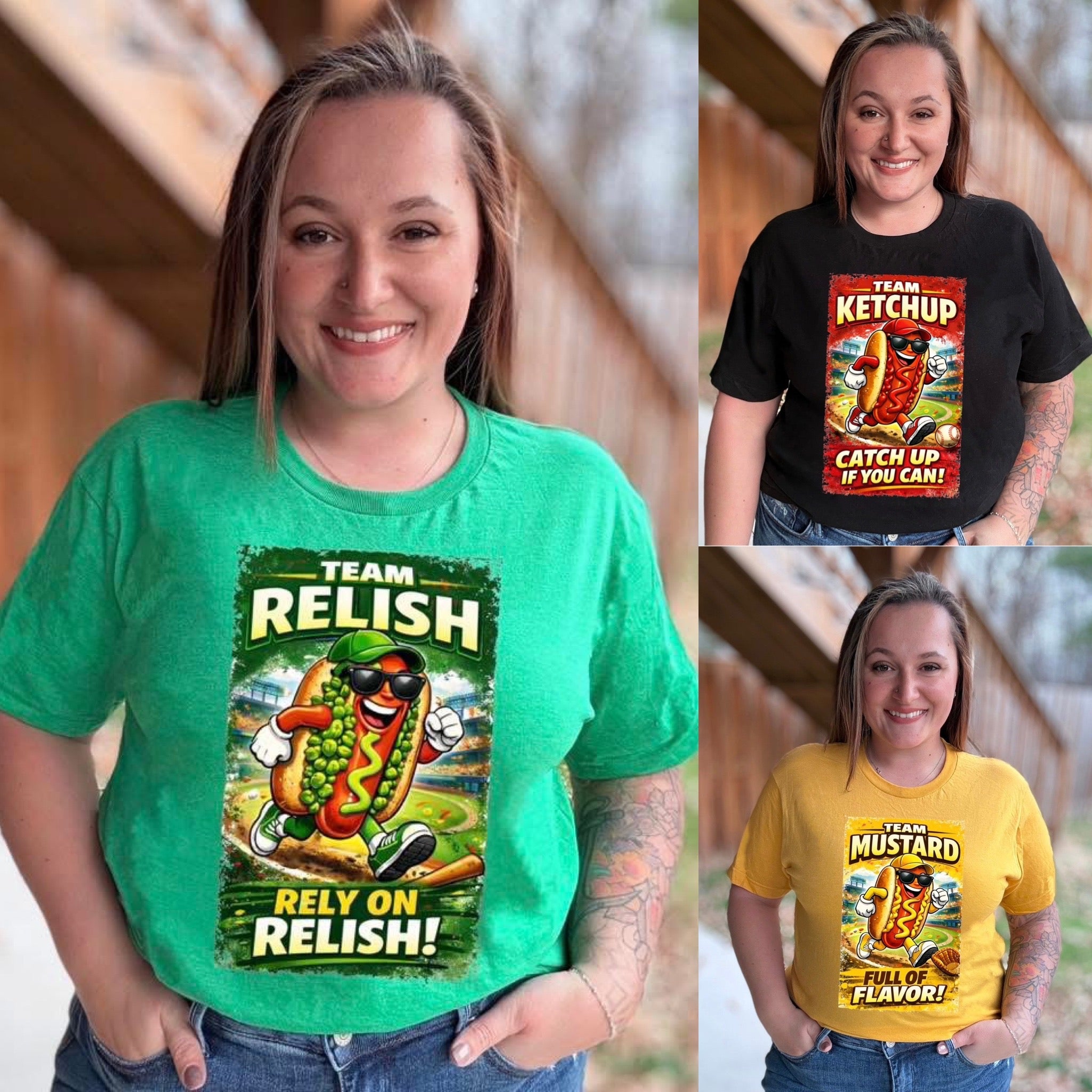 Ketchup, Mustard & Relish Tee