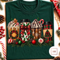 Deck the Halls & Pour the Latte Tee