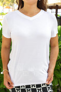 Crisp White Basic Babe Tee