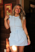 In The Sun Set- Light Blue