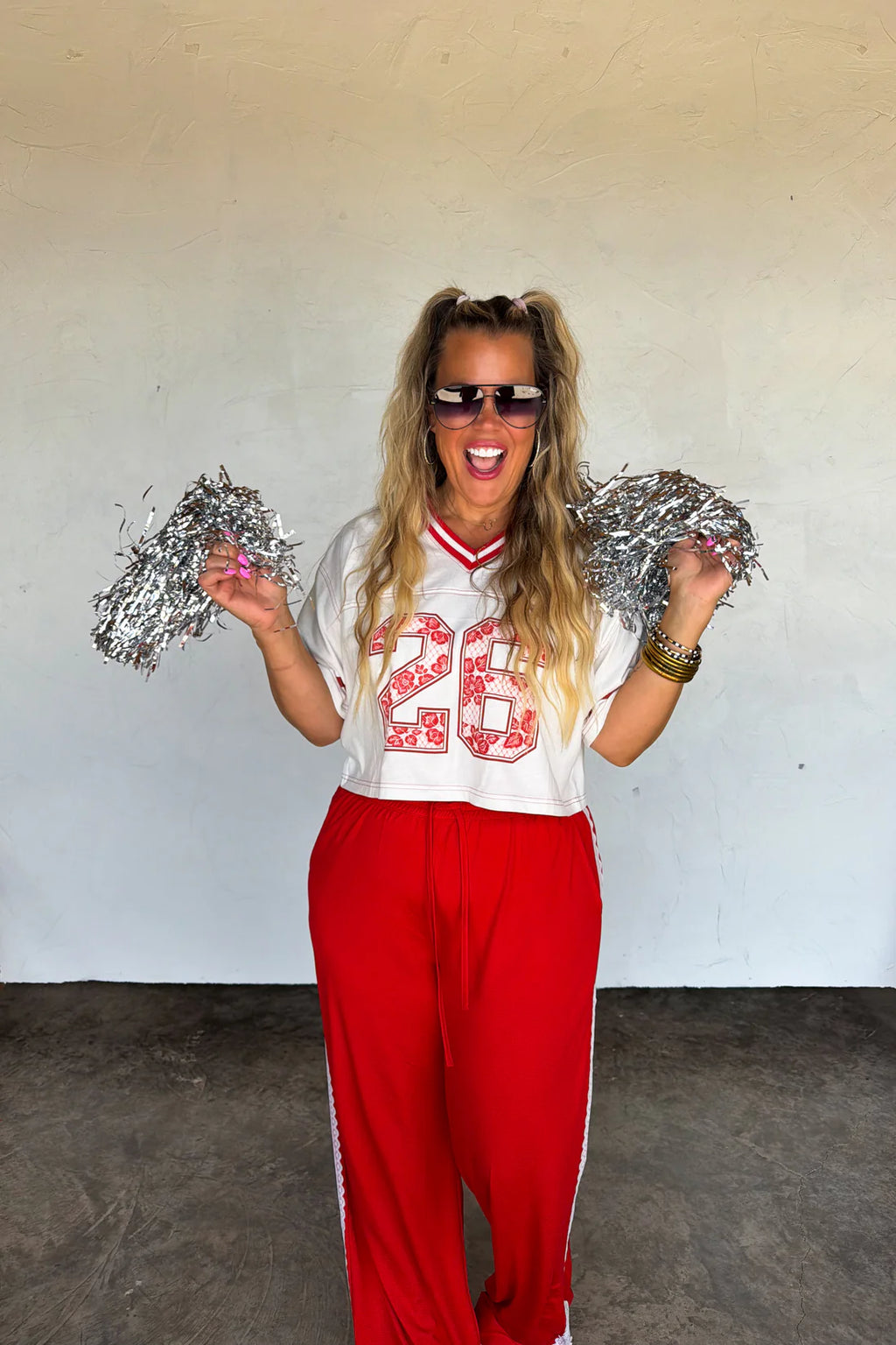 The Home Team Tee- Red